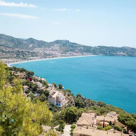 Vista Bahia Con Piscinas, Parking Y Terraza Appartement La Herradura (Granada)